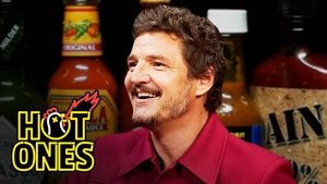 Poster for Pedro Pascal Cries from His Head While Eating Spicy Wings