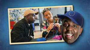 Poster for Melvin i Bruxelles Poster for Melvin i Bruxelles