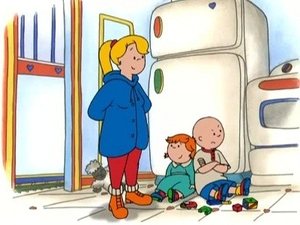 Poster for Caillou's New Babysitter
