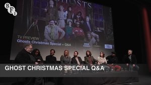 Poster for Ghosts cast on the Ghosts Christmas Special 2022 - BFI Q&A