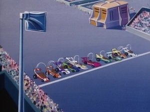 Poster for The Fast-Paced Chase Race