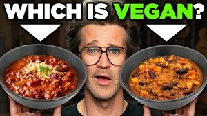 Poster for Vegan vs. Non-Vegan Foods Taste Test