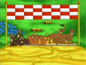 Poster for Armadillo's Rainforest Race