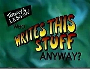 Poster for Who Writes this Stuff Anyway? (Cartoon School)