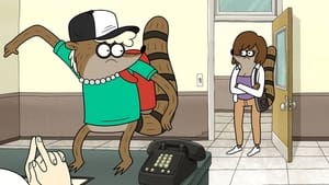 Poster for Rigby in the Sky with Burrito