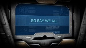 Poster for A Look Back - So Say We All