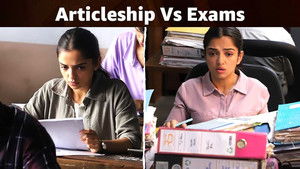 Poster for Articleship Vs Exams