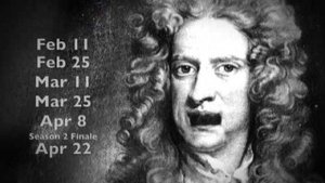 Poster for Epic Rap Battles of History News with Isaac Newton