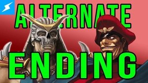 Poster for SECRET ENDING to Shao Kahn VS M. Bison