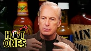 Poster for Bob Odenkirk Has a Fire in His Belly While Eating Spicy Wings