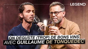 Poster for We taste (too many) fine wines with Guillaume de Tonquédec