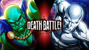 Poster for Martian Manhunter VS Silver Surfer