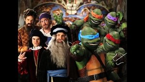 Poster for Artists vs. TMNT