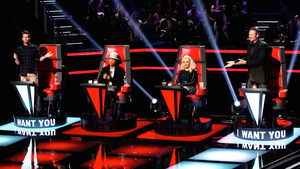 Poster for The Blind Auditions Premier