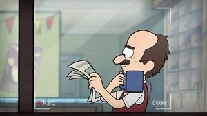 Poster for Dipper's Guide to the Unexplained - Lefty