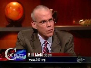 Poster for Bill McKibben