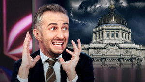 Poster for The Humboldt Forum – Looted Art in Berlin?