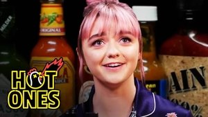 Poster for Maisie Williams Shivers Uncontrollably While Eating Spicy Wings