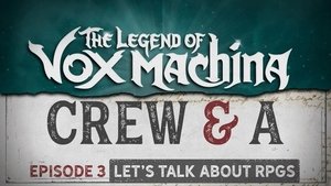 Poster for Crew & A Episode 3: Let's Talk About RPGs!