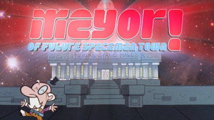 Poster for Mayor - Future Spaceman Town