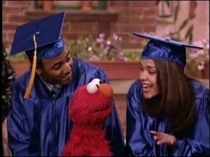 Poster for Elmo Learns About School
