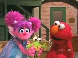 Poster for Elmo Shows Abby How to Pretend