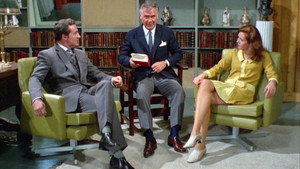 Poster for Interview with Diana Rigg and Patrick McNee in Germany by Joachim Fuchsberger Poster for Interview with Diana Rigg and Patrick McNee in Germany by Joachim Fuchsberger