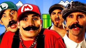 Poster for Mario Bros. vs. Wright Bros.