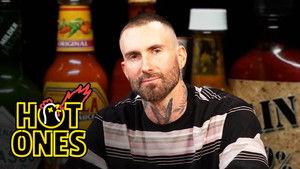 Poster for Adam Levine Gives a Halftime Speech While Eating Spicy Wings Poster for Adam Levine Gives a Halftime Speech While Eating Spicy Wings