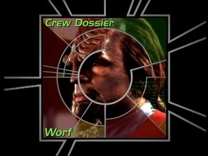 Poster for Crew Dossier: Worf Poster for Crew Dossier: Worf