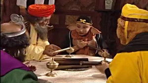 Poster for Catching bandits in the land of bodhi