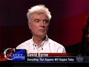 Poster for David Byrne