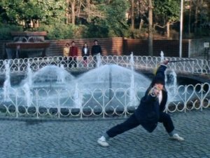 Poster for The Small Swordsman, Blue