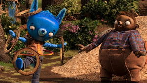 Poster for Thinking Outside The Hoop / Fig's Hay-Maze-ing Wander