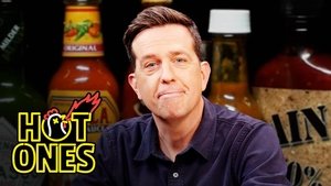 Poster for Ed Helms Needs a Mouth Medic While Eating Spicy Wings