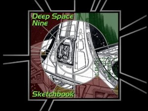 Poster for Deep Space Nine sketchbook: John Eaves (S04) Poster for Deep Space Nine sketchbook: John Eaves (S04)