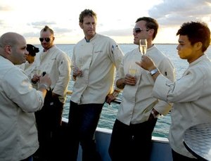 Poster for Chef Overboard