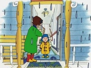 Poster for Caillou's Rainy Day
