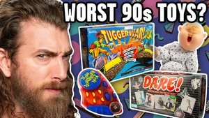 Poster for Testing Discontinued Toys From The '90s