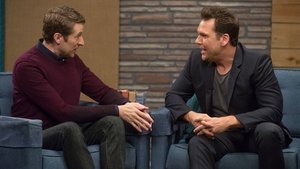 Poster for Dane Cook Wears a Black Blazer & Tailored Pants