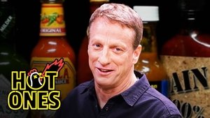 Poster for Tony Hawk Embraces the Pain While Eating Spicy Wings