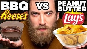 Poster for BBQ Peanut Butter Food vs. Peanut Butter BBQ Food Taste Test