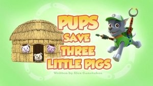 Poster for Pups Save Three Little Pigs