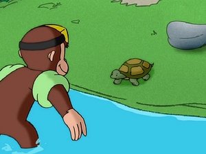 Poster for Curious George Takes a Dive
