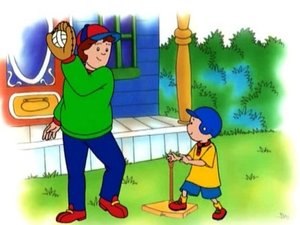 Poster for Caillou Goes to the Zoo