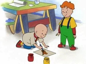 Poster for Caillou at Daycare