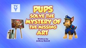 Poster for Pups Solve the Mystery of the Missing Art