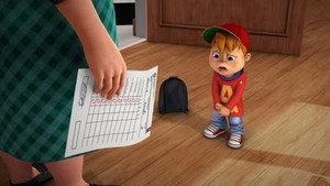 Poster for Alvin Gets Schooled