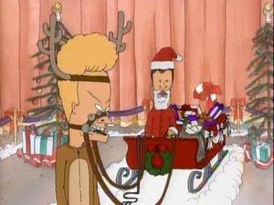 Poster for Beavis and Butt-head Do Christmas