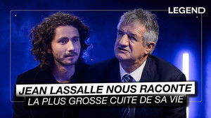 Poster for Jean Lassalle tells us about the biggest bender of his life